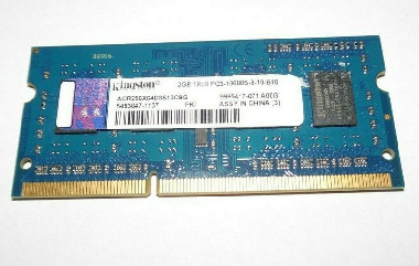 Оперативная память SODIMM DDR3 2Gb PC-10600 1333MHz Kingston ACR256X64D3S13C9G для ноутбука