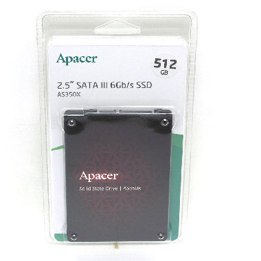 SSD накопитель Apacer AS350X 2.5" 512 ГБ (AP512GAS350XR-1)