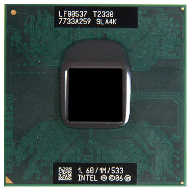 Процессор для ноутбука Intel Pentium T2330 (SLA4K)
