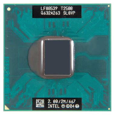 Процессор для ноутбука Intel Core Duo T2500 Socket M 2.0 ГГц SL8VP