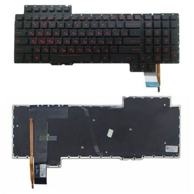 Клавиатура Asus G752V. PN: 90NB09Y1-R30200, 90NB09X1-R30200