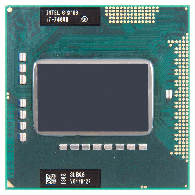 Процессор для ноутбука Intel Core i7 Mobile 740QM Socket G1 1.73 ГГц SLBQG