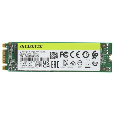 SSD диск A-Data Ultimate SU650 ASU650NS38-120GT-C 120ГБ, M.2 2280, SATA III, M.2