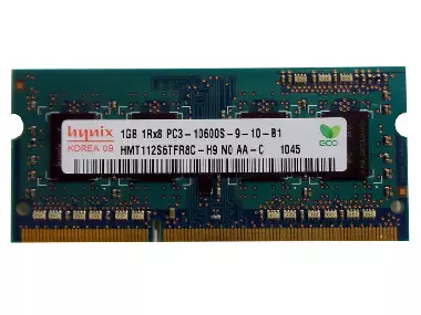 Оперативная память SODIMM DDR3 1Gb PC3-10600S 1333MHz Hynix HMT112S6TFR8C-H9 для ноутбука