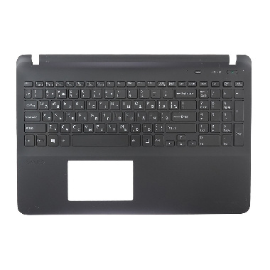 Клавиатура для ноутбука Sony SVF15 черная с топкейсом, с подсветкой AEHK9U001103A, 9Z.NAEBQ.001