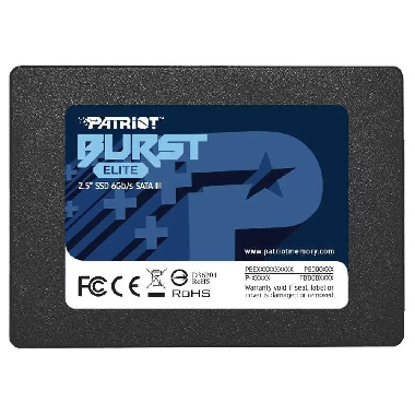 SSD накопитель Patriot Burst Elite PBE120GS25SSDR 120ГБ