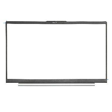 Рамка корпуса ноутбука Lenovo IdeaPad 5 15ITL05, 15ARE05, 15ALC05, 15IIL05 черный вставка серебриста