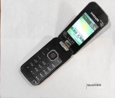 Сотовый телефон Samsung LaFleur  GT-S5150 включается, без задней крышки, экран не разбит 