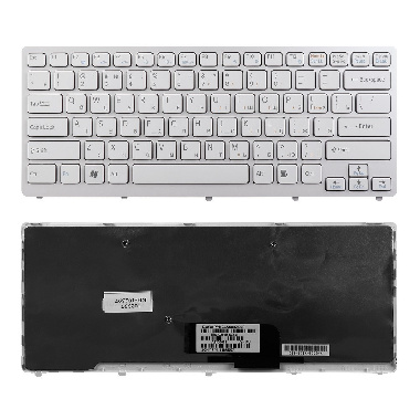 Клавиатура Sony Vaio VPC-CW 148755571 A1754908A A1754908A белая, белая рамка
