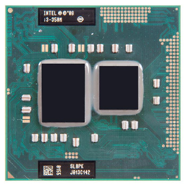 Процессор для ноутбука Intel Core i3-350M Socket G1 2.26 ГГц SLBPK