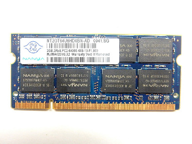 Оперативная память SODIMM DDR2 2Gb PC2-6400S 800MHz Nanya NT2GT64U8HD0BN-AD для ноутбука