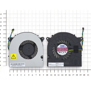 Вентилятор, кулер Lenovo AIO 510-22, AIO 510-22ASR, 510-23ASR, 520-22AST толщина 15мм 00XD821