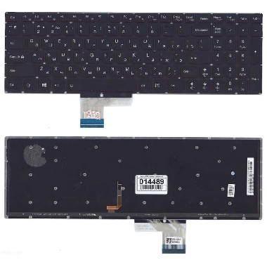 Клавиатура Lenovo Y50-70 черная с подсветкой