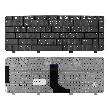 Клавиатура HP Pavilion HP DV2000, V3000. Плоский Enter. Черная без рамки. PN: NSK-H520R.