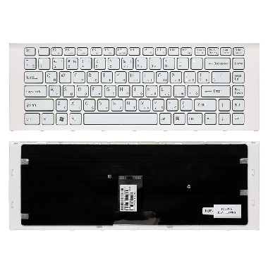 Клавиатура Sony VPC-EA, VPCEA белая