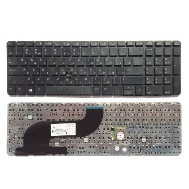 Клавиатура для ноутбука HP ProBook 650 G1, 655 G1] [738697-001] Black, No Frame, гор. Enter