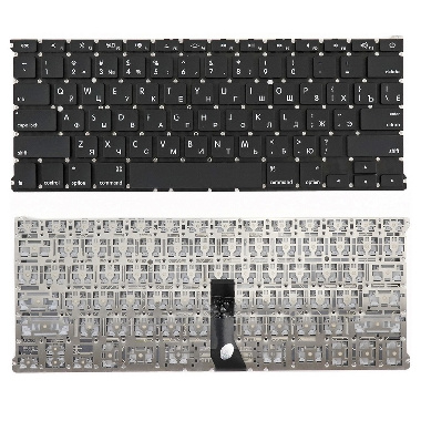 Клавиатура для ноутбука Apple Macbook Air 13.3" A1369, A1466, MC965 плоский Enter