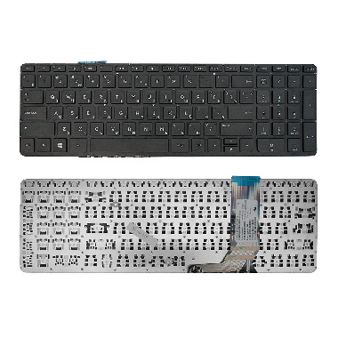 Клавиатура HP Envy 15-j000, 17-j000. Плоский Enter. Черная, с рамкой. PN: 720244-251, NSK-CN4BV.