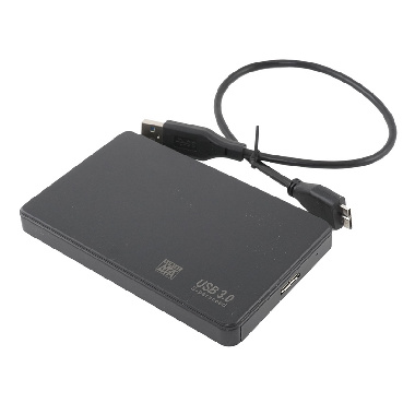 Внешний корпус 2.5" USB 3.0 Sata для жестких дисков HDD черный