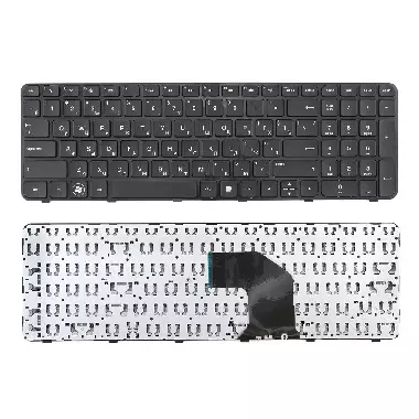 Клавиатура HP Pavilion G6-2000, G6-2100, G6-2200. Плоский Enter. Черная, без рамки. PN: AER36700010.