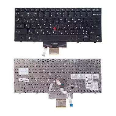 Клавиатура для ноутбука Lenovo ThinkPad X100, X120E черная с рамкой со стиком 45N2936, 45N2971, MK83