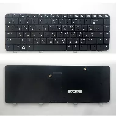 Клавиатура HP 510, 520, 530 Series. Плоский Enter. Черная, без рамки. PN: V0611BIDS1, K