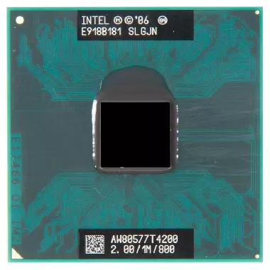 Процессор для ноутбука Intel Pentium T4200, 2.00GHz/ 1Mb/ 800MHz (SLGJN)